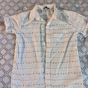 Boys dress shirt - Palm tree detail